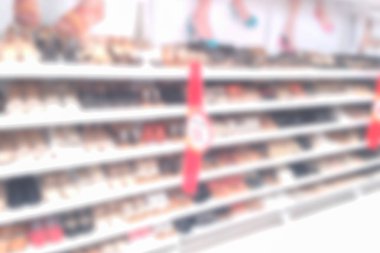 bulanık fotoğraf, içinde ayakkabı dükkanı, arka plan bulanık görüntü