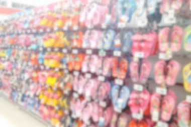 bulanık fotoğraf, içinde ayakkabı dükkanı, arka plan bulanık görüntü