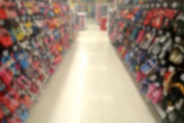 bulanık fotoğraf, bulanık görüntü, Ayakkabı departman