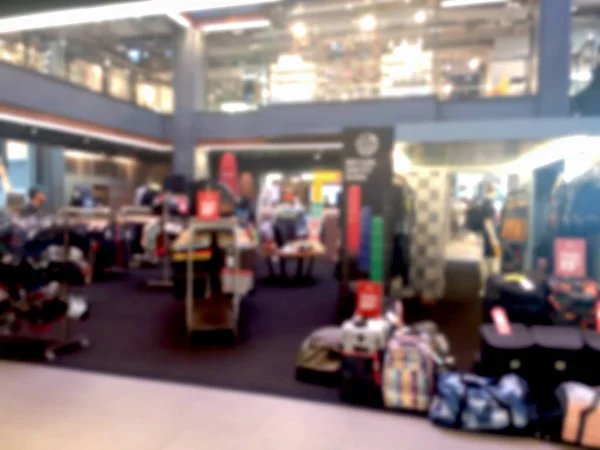 Foto Kabur Gambar Buram Orang Belanja Department Store Latar Belakang — Stok Foto