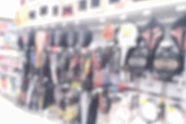 ピンぼけの写真 ぼやけた画像 の背景のデパートでショッピング — ストック写真