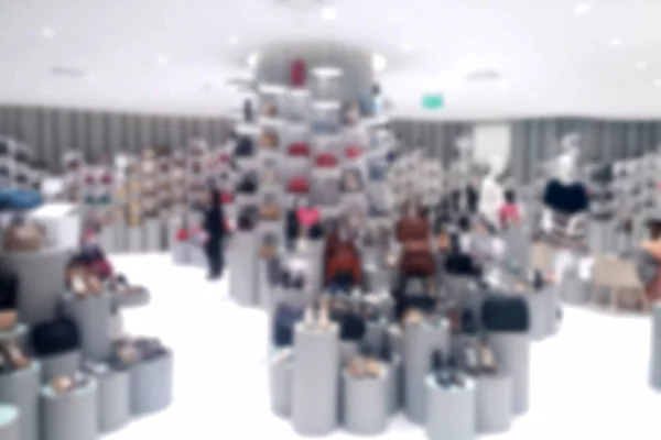 Blurred Photo Blurry Image People Shopping Department Store Background — Stock Photo, Image