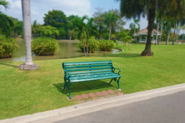 Suddig Bild Atmosfär Parken — Stockfoto