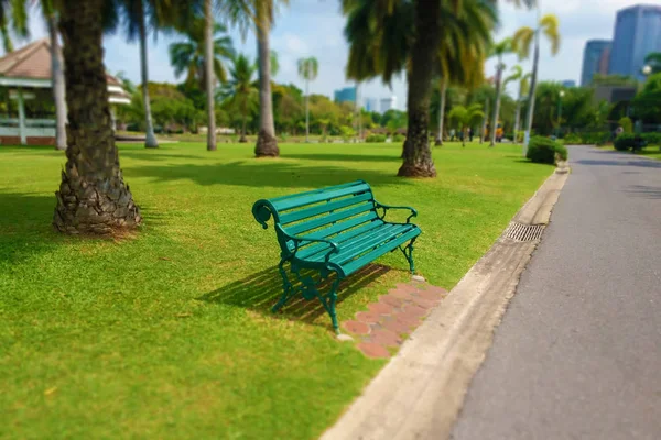 Immagine Sfocata Atmosfera Nel Parco — Foto Stock