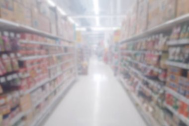 bulanık fotoğraf, bulanık görüntü, süpermarket, arka plan Gıda bölümü