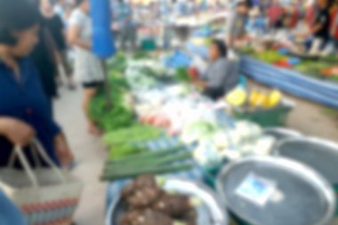 Bulanık fotoğraf, bulanık görüntü, meyve ve sebze, arka plan satan satıcıları