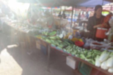 Bulanık fotoğraf, bulanık görüntü, meyve ve sebze, arka plan satan satıcıları