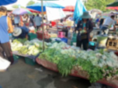 Bulanık fotoğraf, bulanık görüntü, meyve ve sebze, arka plan satan satıcıları