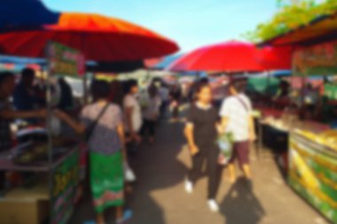 Bulanık fotoğraf, bulanık görüntü, bit pazarı, arka plan