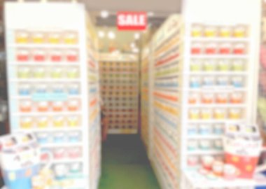 Bulanık fotoğraf, bulanık görüntü, hediye dükkanı, arka plan