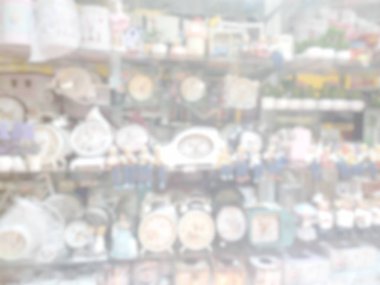 Bulanık fotoğraf, bulanık görüntü, hediye dükkanı, arka plan