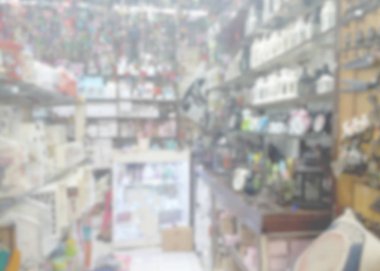Bulanık fotoğraf, bulanık görüntü, hediye dükkanı, arka plan