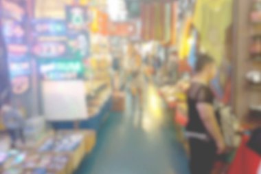 Bulanık fotoğraf, bulanık görüntü, bit pazarı, arka plan