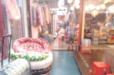 Bulanık fotoğraf, bulanık görüntü, bit pazarı, arka plan