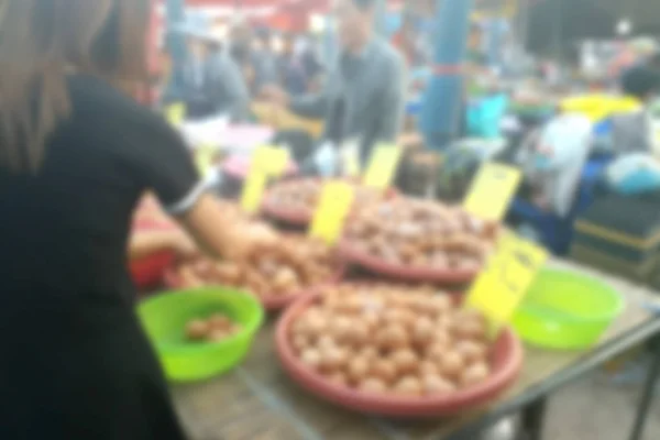 Blurred Photo Blurry Image Flea Market Background — Stock Photo, Image