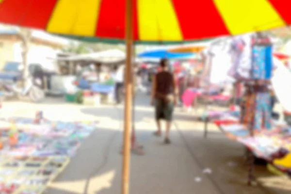 Blurred Photo Blurry Image Flea Market Background — Stock Photo, Image