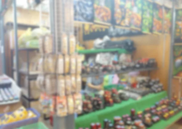 Blurred Photo Blurry Image Flea Market Background — Stock Photo, Image