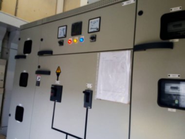 bulanık fotoğraf, bulanık görüntü, kontrol paneli odası, arka plan