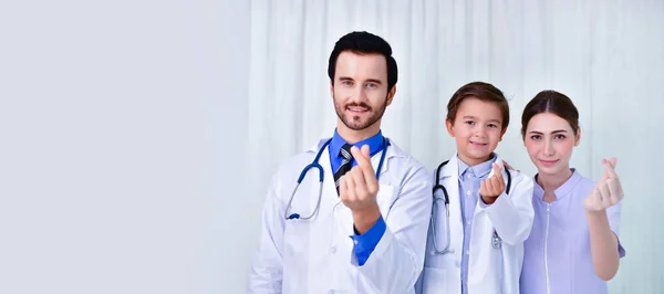 Conceitos Médicos Médicos Enfermeiros Confiam Seu Trabalho — Fotografia de Stock