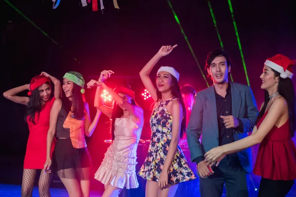 Gençler Gece Partide Kutluyoruz — Stok fotoğraf