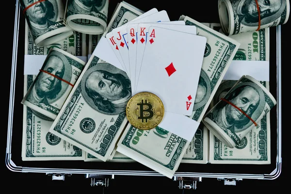 Hazardní hry koncepty. Podnikatelé jsou hazardní hry v kasinu. B — Stock fotografie