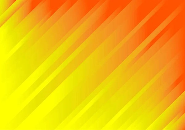 Fondo Abstracto Amarillo Naranja Patrón Consiste Líneas Con Diferentes Gradientes — Vector de stock