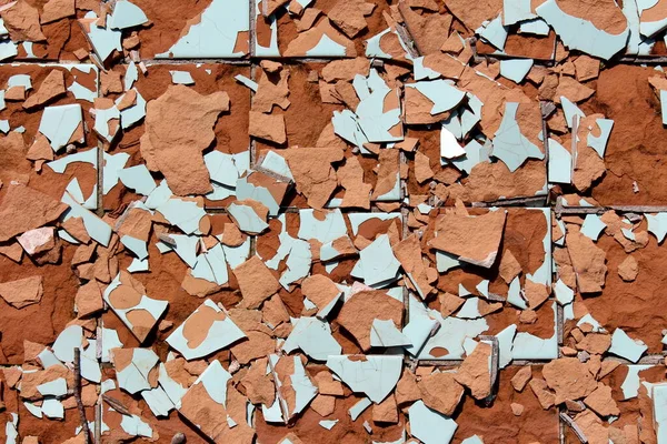 Mosaic Bunch Small Broken Kitchen Tiles Left Abandoned Local Construction — Stock Photo, Image