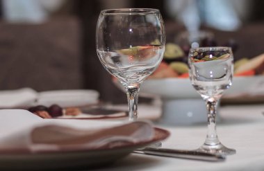 bir kafe ya da restoran tatil yakın çekim için tabloda Servis