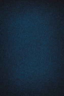 koyu mavi arka plan. fleecy örme kumaş soyut doku.