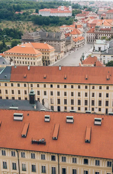 Vue Aérienne Beau Paysage Urbain Prague Avec Architecture Antique — Photo gratuite