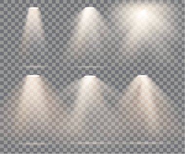 saydam bir arka plan üzerinde ampul sıcak ışık kümesi