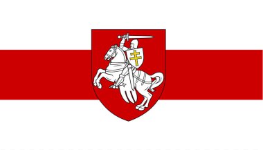 İllüstrasyonda tüm ülkelerin beyaz bayrak sallama seti