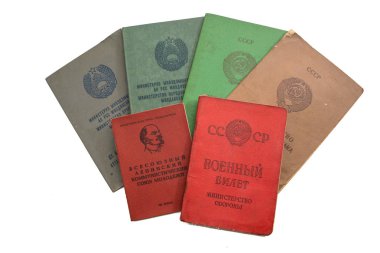 Birden fazla Sovyetler Birliği resmi belgeleri farklı işlev
