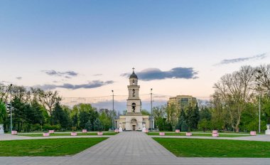 Büyükşehir Katedrali Nativity Rab, ana Katedrali Moldova Ortodoks Kilisesi Merkezi Chisinau, Moldova.
