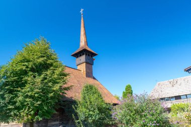 Romanya 'nın Alba Iulia kentinde güneşli bir yaz gününde Anma Kilisesi Mihai Viteazul