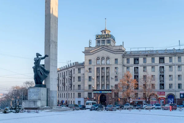 Chisinau, moldawien - 10. Januar 2017: eine Reminiszenz an die sovie — Stockfoto