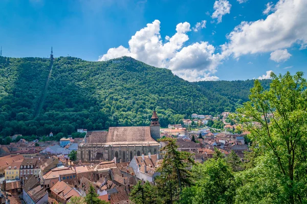 Siyah Kilisesi Brasov işareti ve Tampa dağ içinde belgili tanımlık geçmiş