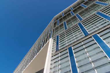 Kaloşvar, Romanya-16 Eylül 2018: Ofis Binası, Cluj Napoca'nın yeni iş merkezi.