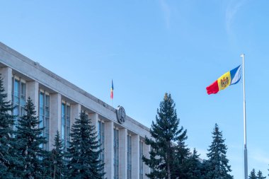Moldova hükümet yakın Moldova bayrağı