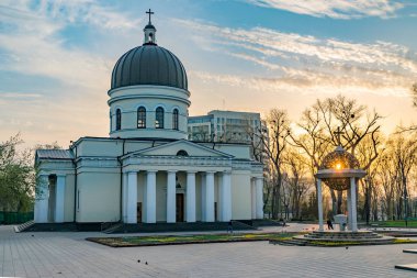 Büyükşehir Katedrali Nativity Rab, ana Katedrali Moldova Ortodoks Kilisesi Merkezi Chisinau, Moldova.