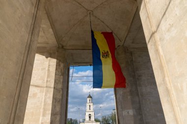 Büyükşehir Katedrali Nativity Rab, ana Katedrali Moldova Ortodoks Kilisesi Merkezi Chisinau, Moldova Moldova bayrağı