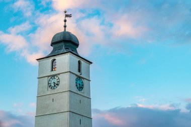 Konsey kule, Sibiu şafak sırasında Sibiu, Romanya