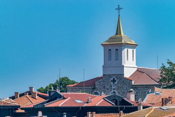 Chiesa Assunzione della Santa Vergine a Nessebar città antica, o — Foto Stock