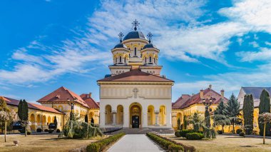 Alba'daki Taç Giyme Yeniden Birleşme Katedrali'nin güzel manzarası