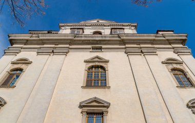 Alba Iu Alba Carolina kale içinde Batthyaneum Kütüphanesi