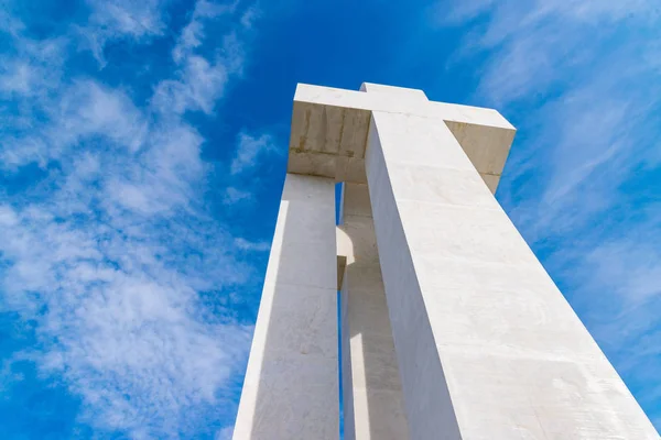 ALBA IULIA, ROMÉNIA - 28 de fevereiro de 2019: Monumento do Grande U — Fotografia de Stock