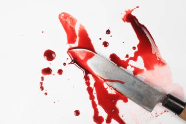 Beyaz blackground kanıtlara kötü suçlu