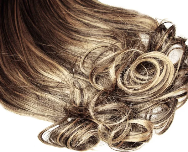Kudrnatá Zvýraznění Vlasy Textury Abstraktní Luxusní Módní Styl Pozadí — Stock fotografie