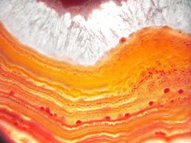 Botsvana akik kalsedon kuvars makro ayrıntı semigem jeolojik mineral doku arka plan