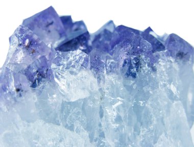 Akuamarin doğal kuvars mavi mücevher jeolojik kristalleri arka plan doku